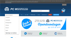 Desktop Screenshot of pcwarehouse.be
